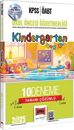 Yargı Yayınları 2025 ÖABT Okul Öncesi Öğretmenliği Kindergarten 10 Deneme