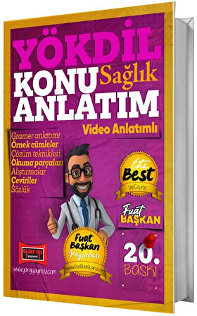 Yargı 2025 YÖKDİL Sağlık Konu Anlatımı 20. Baskı