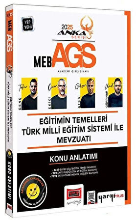 Yargı 2025 MEB-AGS Eğitimin Temelleri ve Türk Milli Eğitim Sistemi ile Mevzuatı Konu Anlatımı