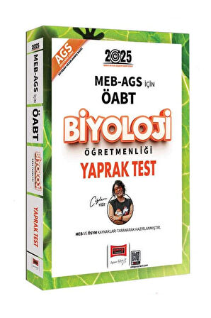 Yargı Yayınları 2025 MEB AGS ÖABT Biyoloji Öğretmenliği Yaprak Test
