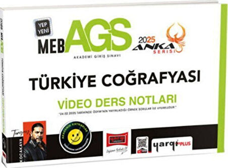2025 MEB AGS Anka Serisi Türkiye Coğrafyası Video Ders Notları Yargı Yayınları