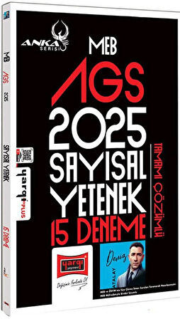Yargı 2025 MEB AGS Anka Serisi Sayısal Yetenek Tamamı Çözümlü 15 Deneme