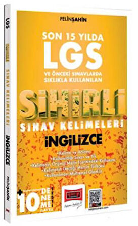 8. Sınıf LGS Son 15 Yılda Sıklıkla Kullanılan Sihirli Sınav Kelimeleri (İngilizce)