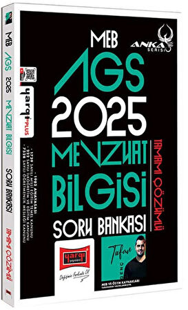 Yargı 2025 MEB AGS Anka Serisi Mevzuat Bilgisi Tamamı Çözümlü Soru Bankası