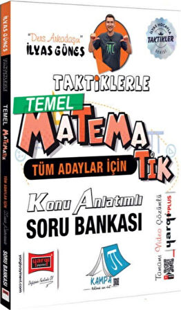 Tüm Adaylar İçin Taktiklerle Temel Matematik Konu Anlatımlı Soru Bankası Yargı Yayınları