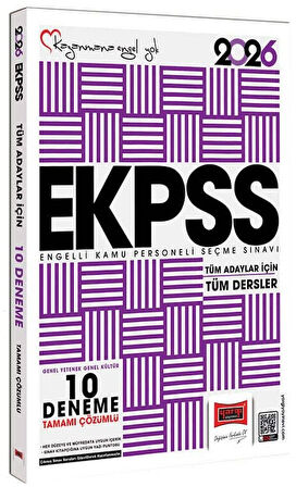 Yargı 2026 EKPSS 10 Deneme Çözümlü Yargı Yayınları