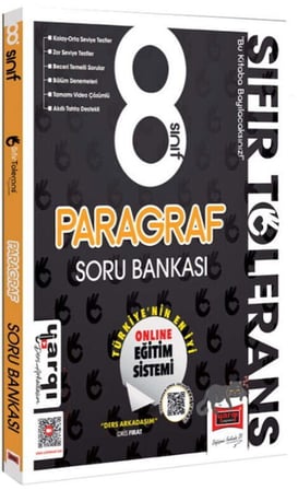 8. Sınıf Paragraf Sıfır Tolerans Soru Bankası Yargı Ders Arkadaşım