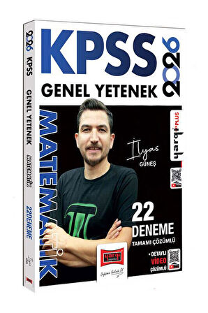 Yargı 2026 KPSS Genel Yetenek Tamamı Çözümlü Matematik 22 Deneme