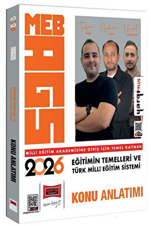 Yargı 2026 MEB-AGS Eğitimin Temelleri ve Türk Milli Eğitim Sistemi Konu Anlatımı - Tufan Genç Yargı Yayınları