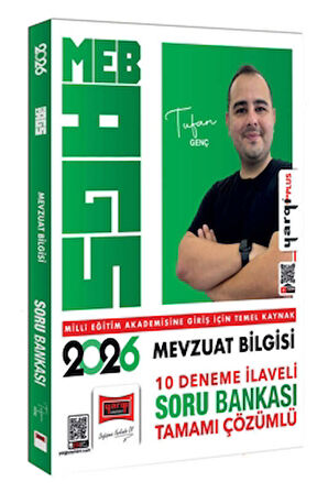 2026 MEB-AGS Mevzuat Bilgisi 10 Deneme İlaveli Tamamı Çözümlü Soru Bankası