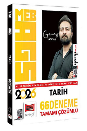 Yargı Yayınları 2026 MEB AGS Tarih Tamamı Çözümlü 66 Deneme