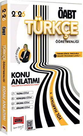 Yargı Yayınları 2026 ÖABT Türkçe Öğretmenliği Yazma Eğitimi Konuşma Eğitimi Okuma Eğitimi Dinleme Eğitimi Konu Anlatımı Yol Hari