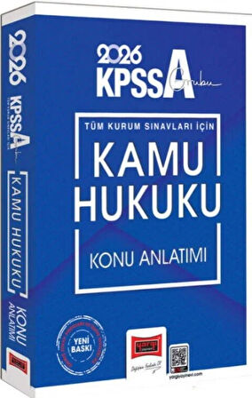 Yargı Yayınları 2026 KPSS A Grubu Tüm Kurum Sınavları İçin Kamu Hukuku Konu Anlatımı