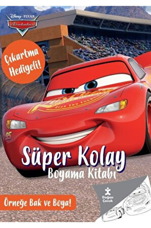 Disney Pixar Arabalar - Süper Kolay Boyama Kitabı