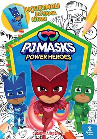 PJMASKS POVER HEROES UÇURTMALI BOYAMA  DOĞAN ÇOCUK