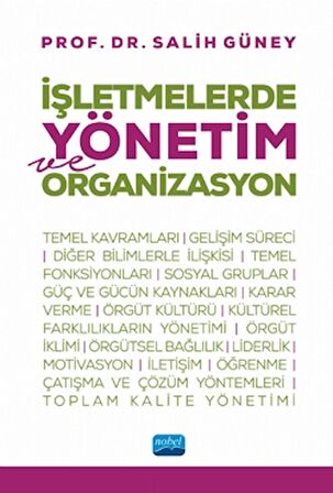 İşletmelerde Yönetim ve Organizasyon