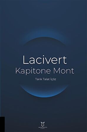 Lacivert Kapitone Mont