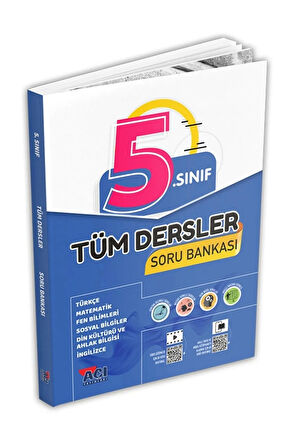 Açı Yayınları 5. Sınıf Tüm Dersler Soru Bankası Yeni Maarif Modeli