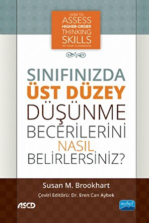 Sınıfınızda Üst Düzey Düşünme Becerilerini Nasıl Belirlersiniz ?