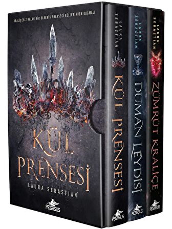 Kül Prensesi Serisi Kutulu Özel Set (3 Kitap) - Ciltli