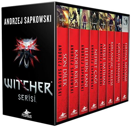 The Witcher Serisi Kutulu Özel Set (8 Kitap)