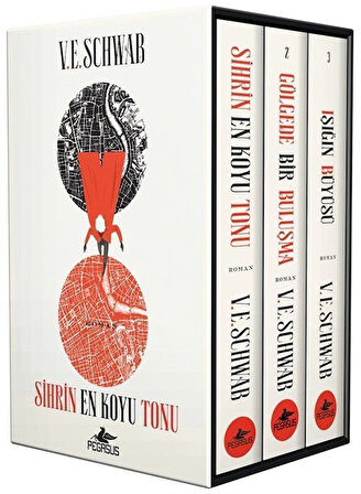 Sihrin Tonları Üçlemesi Kutulu Özel Set (3 Kitap) / V. E. Schwab
