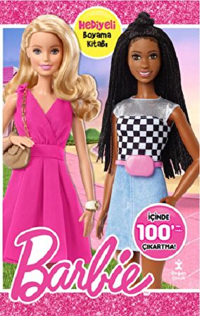 Barbie 100+ Çıkartma Hediyeli Boyama Kitabı