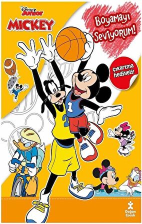 Disney Mickey Boyamayı Seviyorum