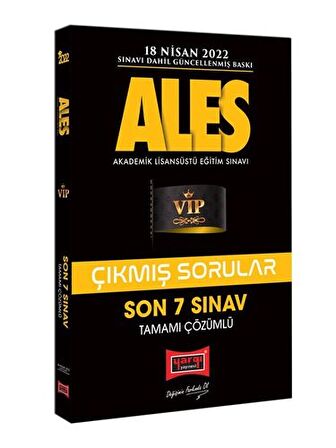 Yargı Yayınları ALES Son 7 Sınav Tamamı Çözümlü Çıkmış Sorular