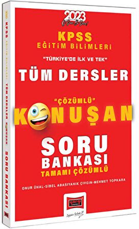 Yargı Yayınları 2023 KPSS Eğitim Bilimleri Tüm Dersler Tamamı Çözümlü Konuşan Soru Bankası