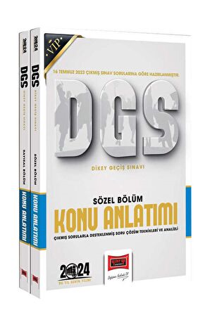 2024 DGS Vip Sayısal-Sözel Yetenek Konu Anlatımı (2 Cilt)