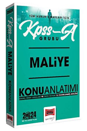 Yargı Yayınları 2024 KPSS A Grubu ve Tüm Kurumlar İçin Maliye Konu Anlatımı