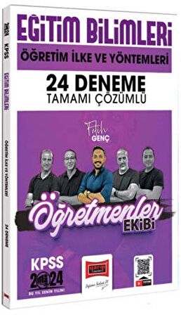 2024 KPSS Eğitim Bilimleri Öğretmenler Ekibi Öğretim İlke ve Yöntemleri Tamamı Çözümlü 24 Deneme