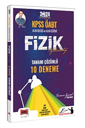 2024 KPSS ÖABT Fizik Öğretmenliği Tamamı Çözümlü 10 Deneme