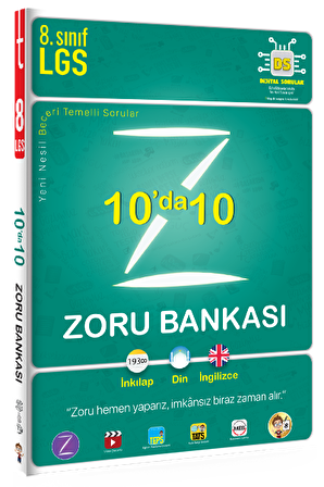 8. Sınıf 10'da 10 Zoru Bankası