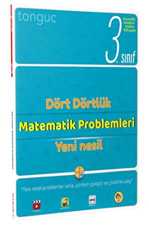 Tonguç 3. Sınıf Dört Dörtlük Matematik Problemleri