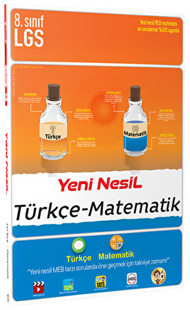 Tonguç 8. Sınıf LGS Yeni Nesil Türkçe Matematik Soru Bankası Tonguç Akademi