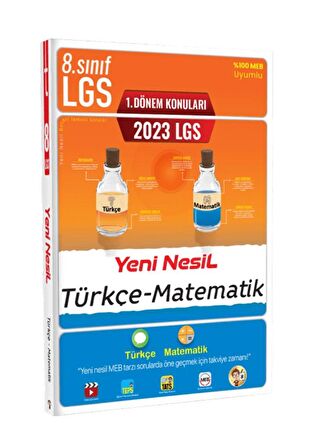 2023 LGS 1. Dönem Yeni Nesil Türkçe Matematik Soru Bankası