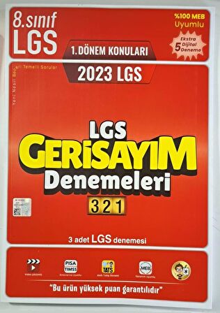 LGS 1. Dönem Geri Sayım Denemeleri 3