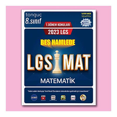 Tonguç  8.Sınıf 1.Dönem 5 Hamlede LGS Matematik