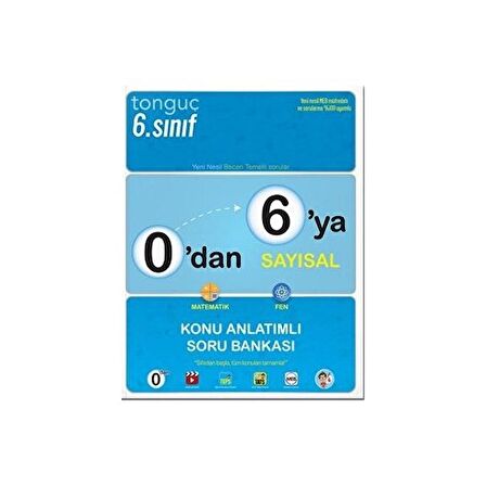TONGUÇ 0 DAN 6 YA KONU ANATIMLI S.B.