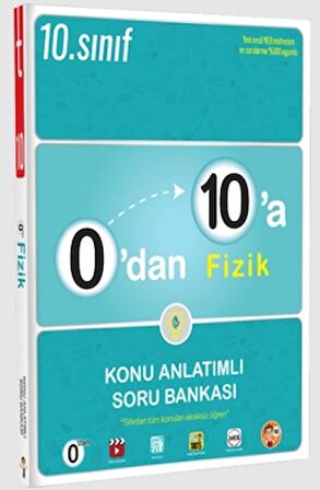 10. Sınıf 0'dan 10'a Fizik Konu Anlatımlı Soru Bankası