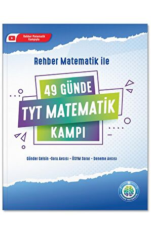 49 Günde TYT Matematik SORU Kitabı ve VİDEO DERS Notları Kitabı 2li Set