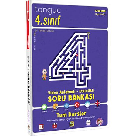 4. Sınıf Tüm Dersler Video Anlatımlı - Etkinlikli Soru Bankası