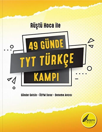 Rüştü Hoca YKS TYT 49 Günde Türkçe Kampı Rüştü Hoca