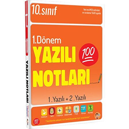 10. Sınıf Yazılı Notları 1. Dönem 1 ve 2. Yazılı