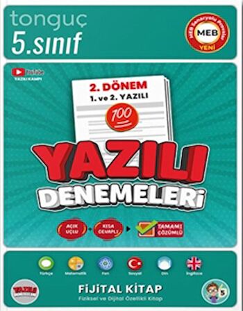 5. Sınıf Yazılı Denemeleri 2. Dönem 1 ve 2. Yazılı