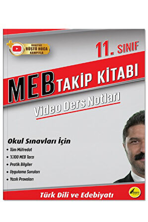 11. Sınıf Türk Dili ve Edebiyatı MEBTakip Kitabı - Rüştü Hoca