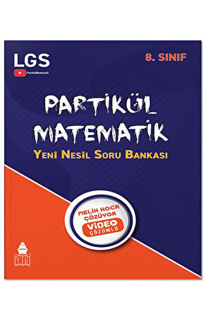 8. Sınıf Yeni Nesil Efso Matematik Soru Bankası (2 Kitap Bir Arada) - Partikül Matematik 