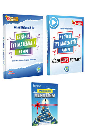 49 Günde TYT Matematik Kampı ve TYT Matematik Video Ders Notları Başarı Zinciri Rehberim HEDİYELİ